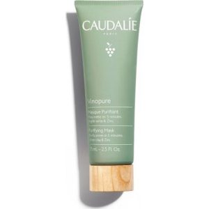 Caudalie Vinopure Purifying Mask – Μάσκα Αργίλου για Βαθύ Καθαρισμό & Ματ Όψη σε Λιπαρές Επιδερμίδες